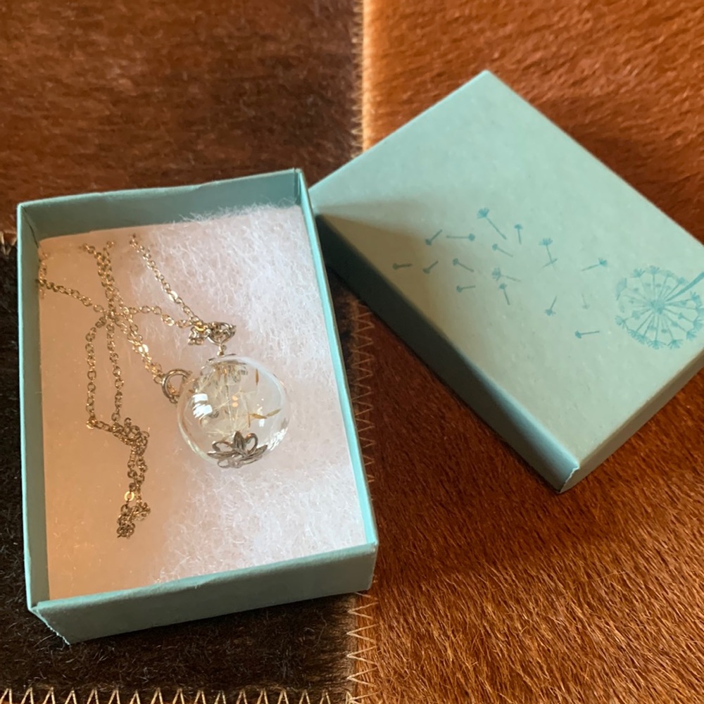 Dandelion Necklace